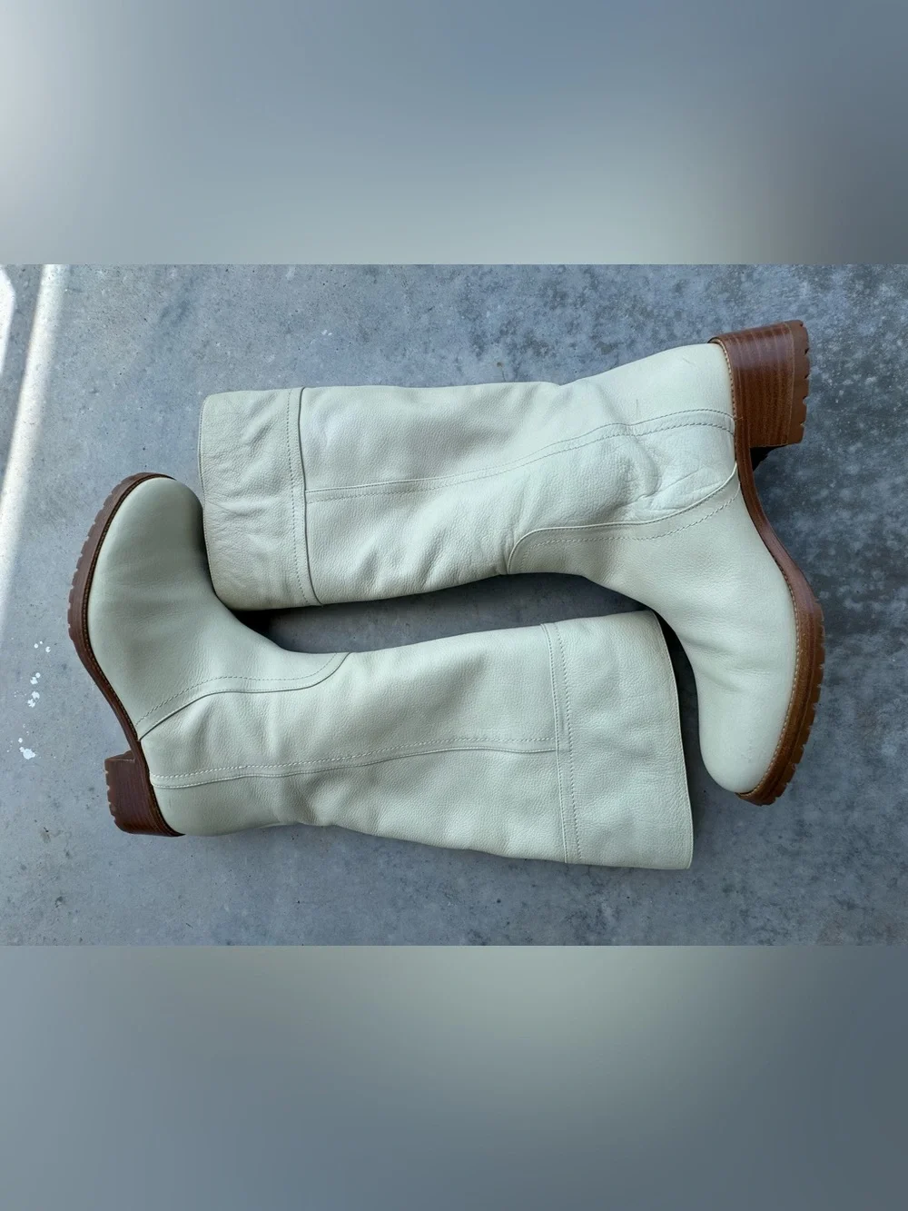 Bruno Magli Leather Over-the-Knee Boots 42